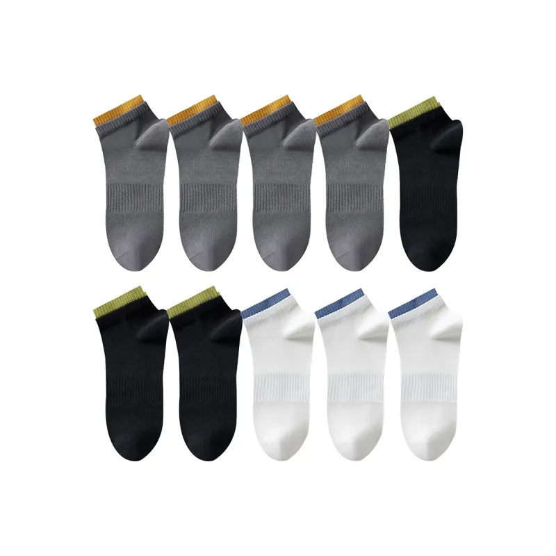 Cotton Gene Ankle Socks Men's Multiple Pairs Combo Set-33