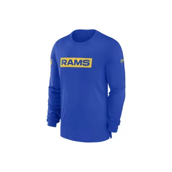 Nike Los Angeles Rams Sideline Player Team Issue Men's Nike Dri FIT Long Sleeve Top