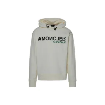 Moncler Grenoble Logo Printed Drawstring Hoodie