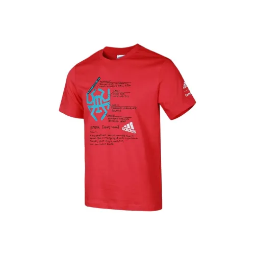 Adidas DON CRAY REPORT T Shirt Men's Red