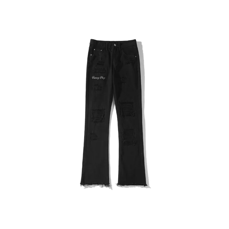 Qnxeey Jeans Unisex-7