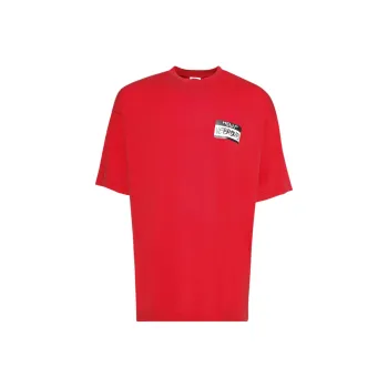 Vetements Hello My Name Is Vetements T Shirt