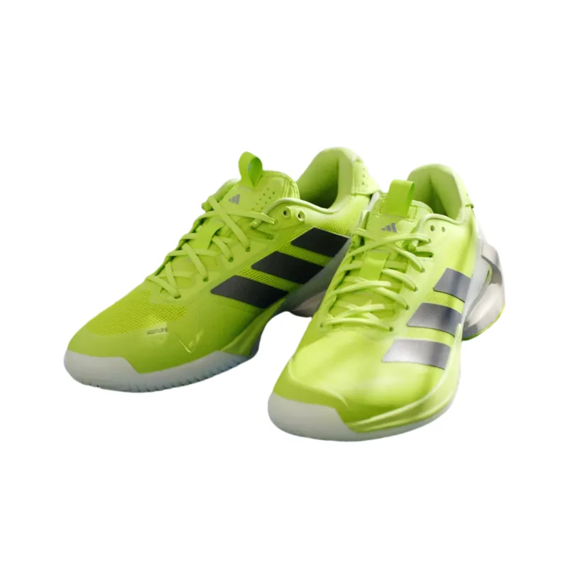 Adidas Adizero Ubersonic 5 Lucid Lemon Iron Metallic Powder Yellow Women's-2