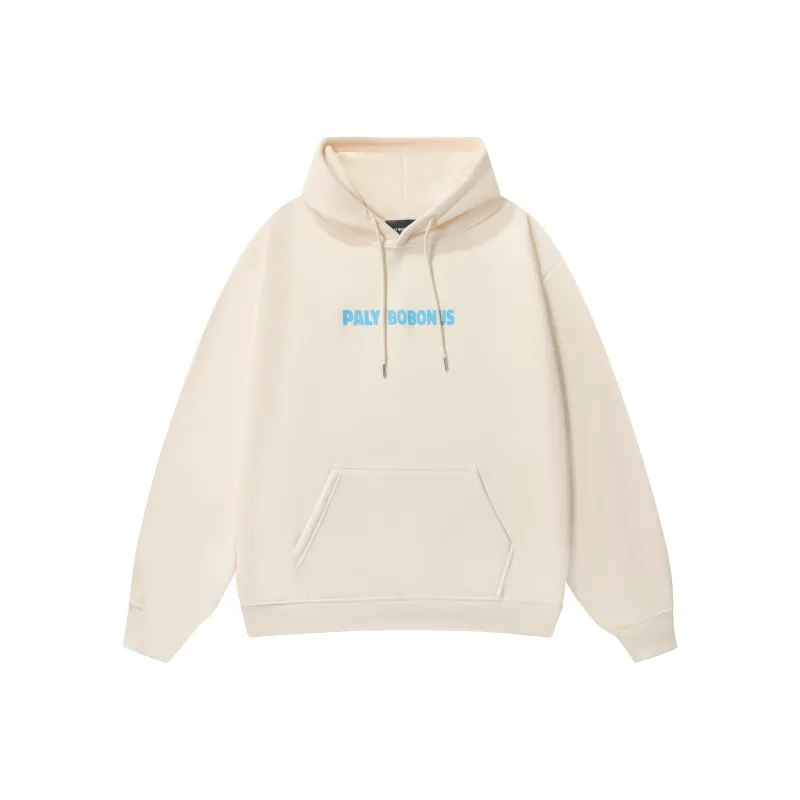 PLAY BOBONUS Loose Fit Casual Pullover Hooded Fleece Lined Hoodies & Sweatshirts Unisex-3