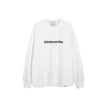 TIKIMOMOKA Crew Neck Loose Fit Regular Sweatshirt Spring And Autumn Unisex