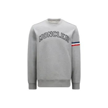 Moncler Sweatshirts Men Gray