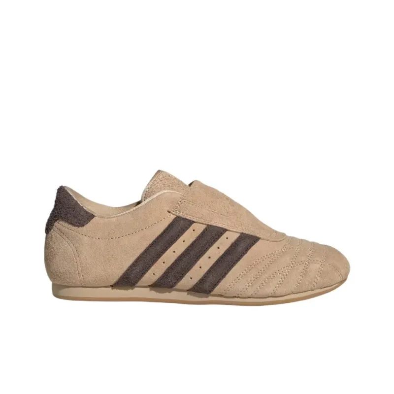 Adidas TAEKWONDO Cushioning, Slip Resistant, And Abrasion Resistant Low Top Training Shoes Women's Brown-1