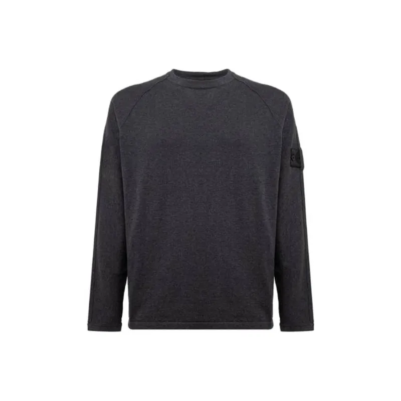 STONE ISLAND Sweatshirt Men's Black Gray-0
