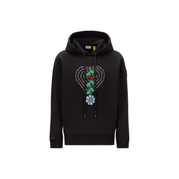 Jw Anderson X Moncler X JW Anderson Sweatshirts Unisex Black