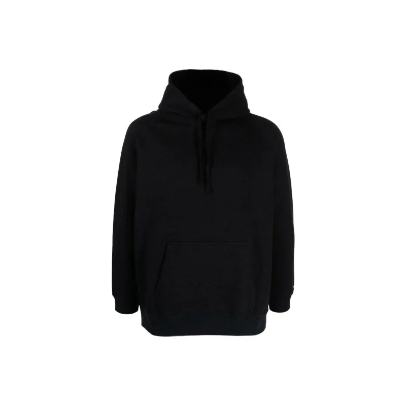 Snow Peak Logo embroidered Cotton Hoodie-0