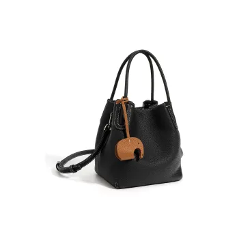 H YXIANG Cow Leather Shoulder Bag, Handbag Regular Women's Multicolor