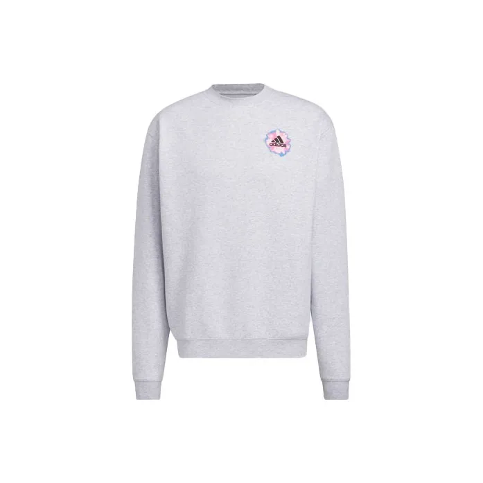 Adidas Sweatshirts Unisex Light Heather Gray-0