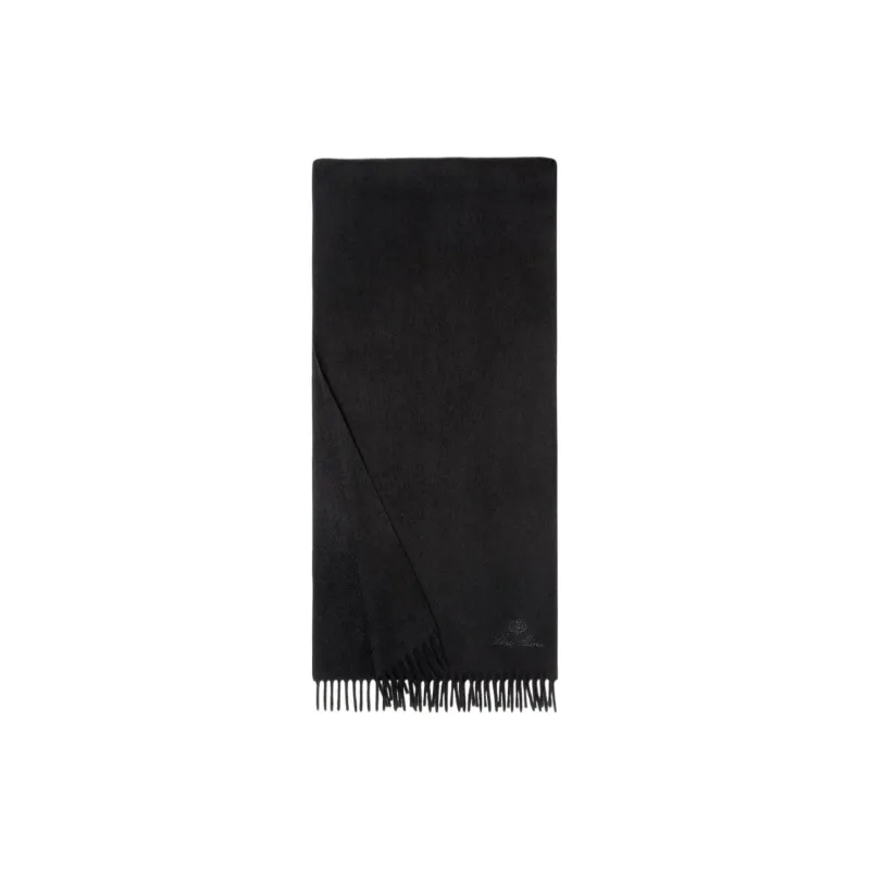 Loro Piana Scarves Unisex Black-0