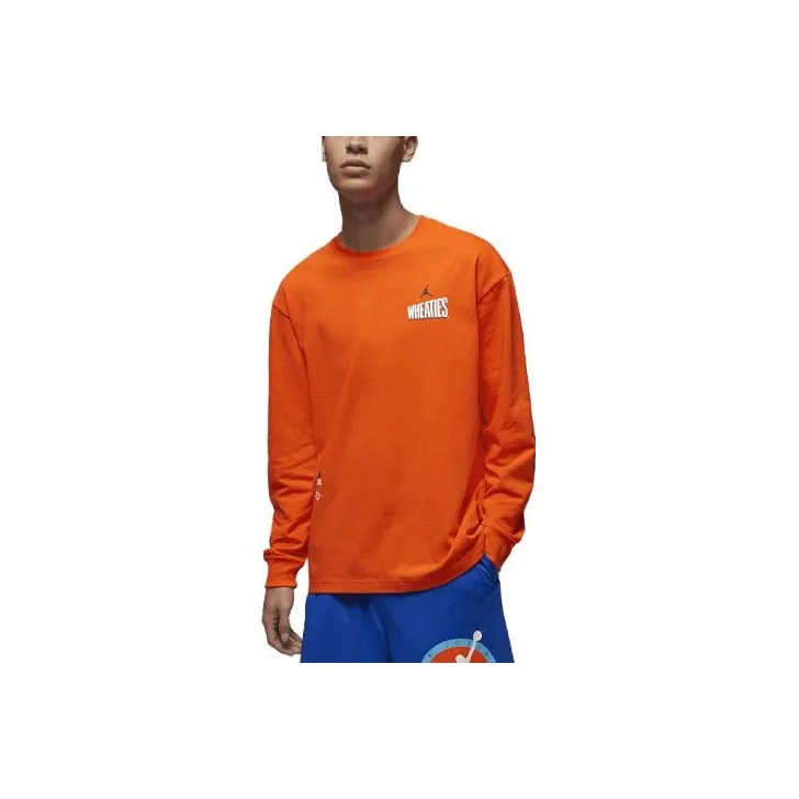 Jordan Flight MVP Sweatshirts Men Orange-0