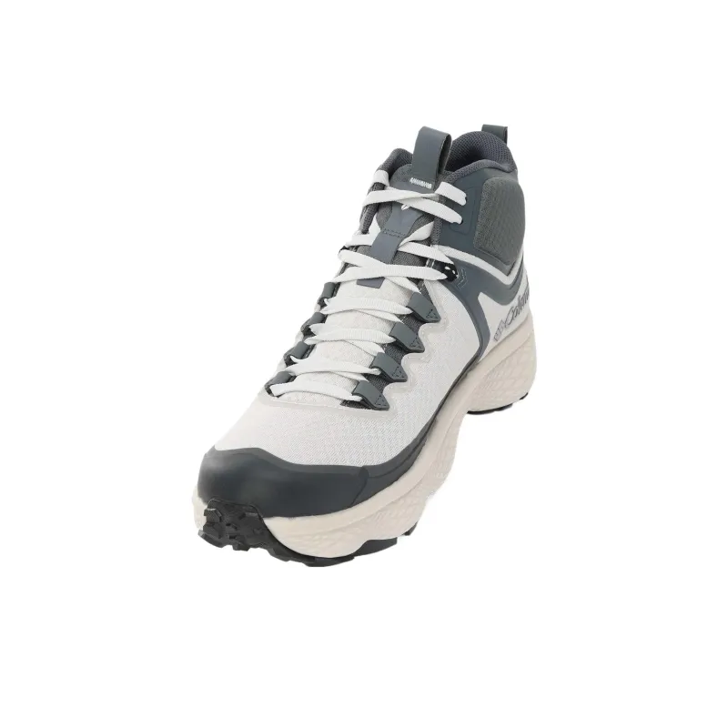 Columbia Mid Top Hiking Shoes Men's Gray White-1
