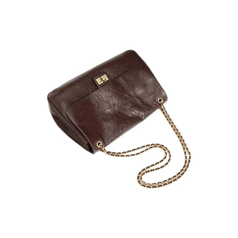 H YXIANG Cow Leather Shoulder Bag Women's Multicolor-2