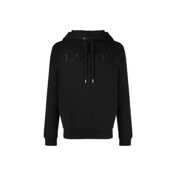 Lanvin Curb Long Fleece Eusebio Hoodie