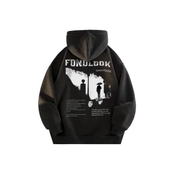 FONDLOOK Sweatshirt Jacket Unisex