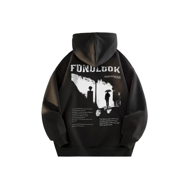 FONDLOOK Sweatshirt Jacket Unisex-0