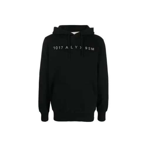 1017 ALYX 9SM Studded logo Detail Hoodie