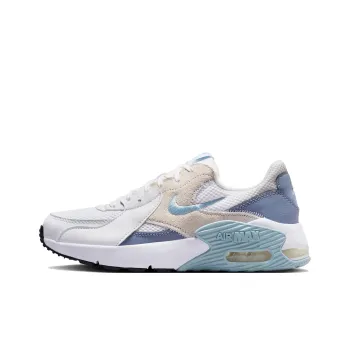 Nike Air Max Excee White Ashen Slate Black Light Armory Blue Women's