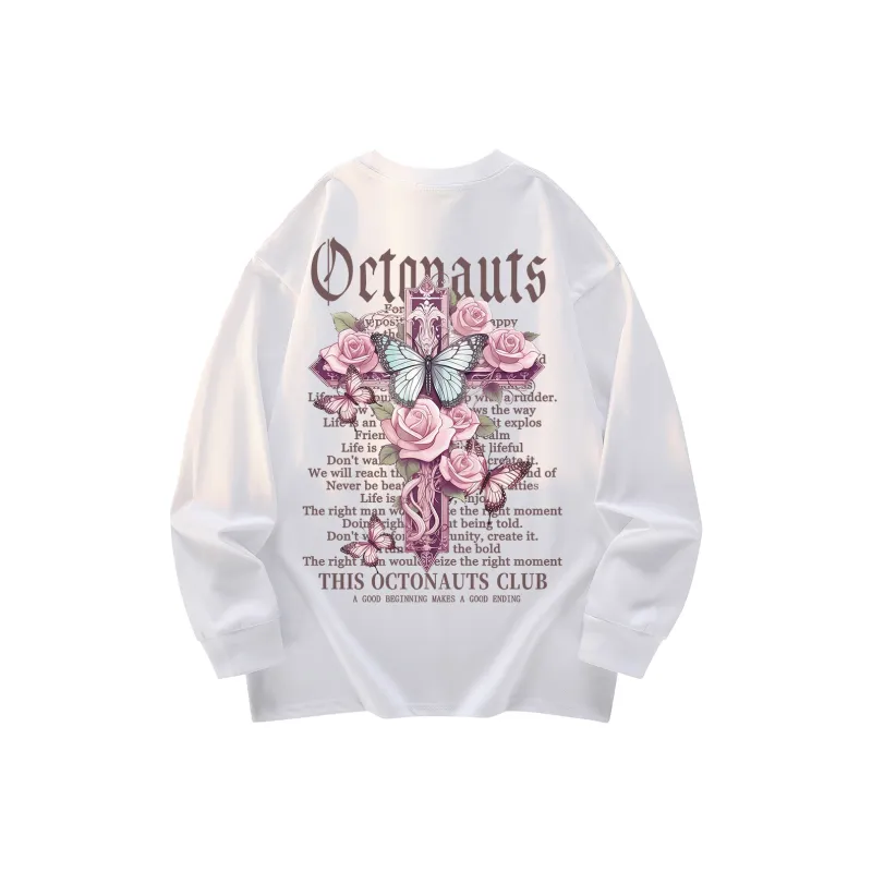 Small Columns Under The Sea Long Sleeved T Shirts Unisex-0