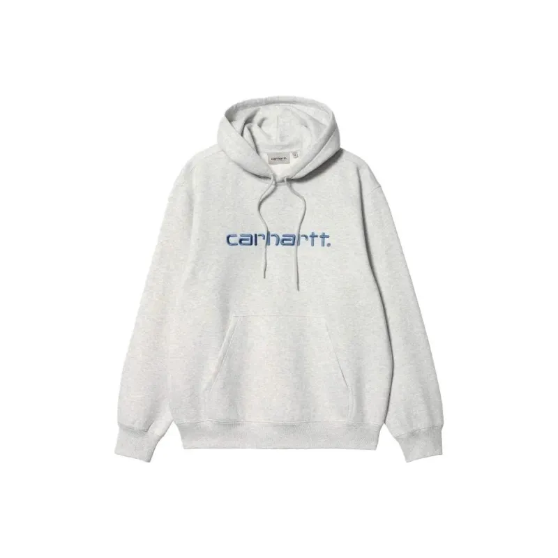 Carhartt WIP Logo embroidered Jersey Hoodie-0