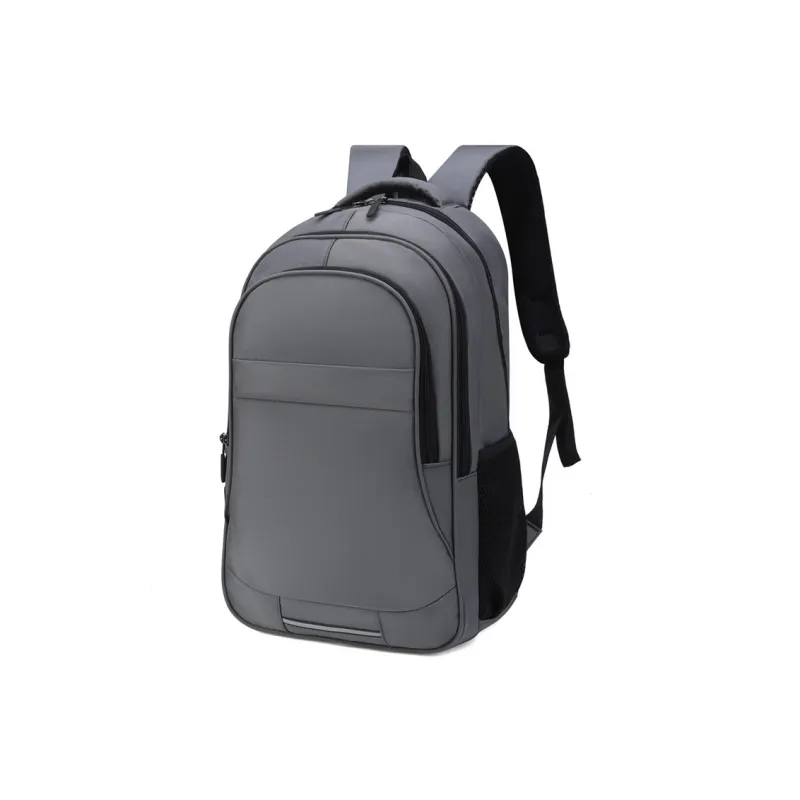 H YXIANG Nylon Backpack Regular Unisex Blue/Gray/Black-1