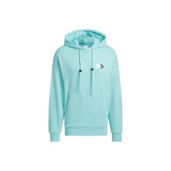 Adidas Originals SS24 V Day Hoodie Sweatshirt Unisex Simple Mint Green
