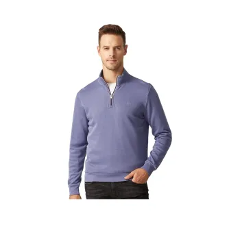 DANIEL HECHTER Sweatshirt Men's Gray Blue