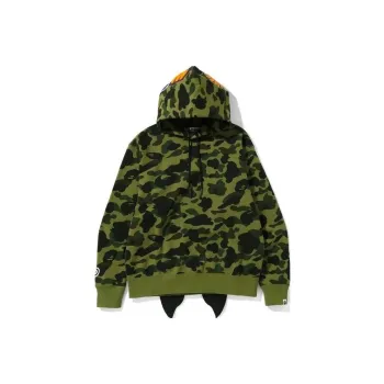 A BATHING APE 1st Camo Shark Relaxed Fit Fullover Hoodie