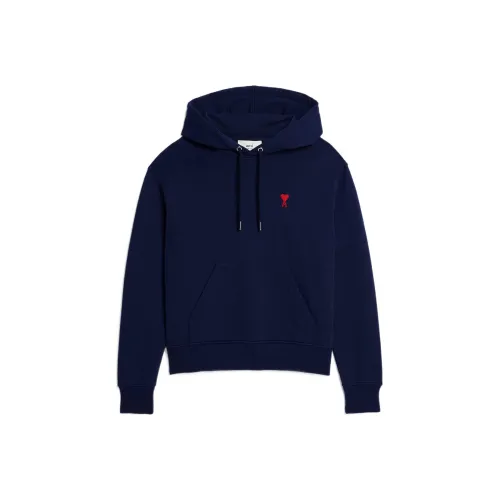 AMIPARIS Small Heart Logo Hoodie
