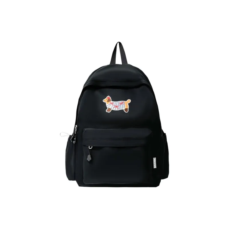 Single Warehouse Composite Cloth Backpack Unisex White/Blue/Black/Green-9