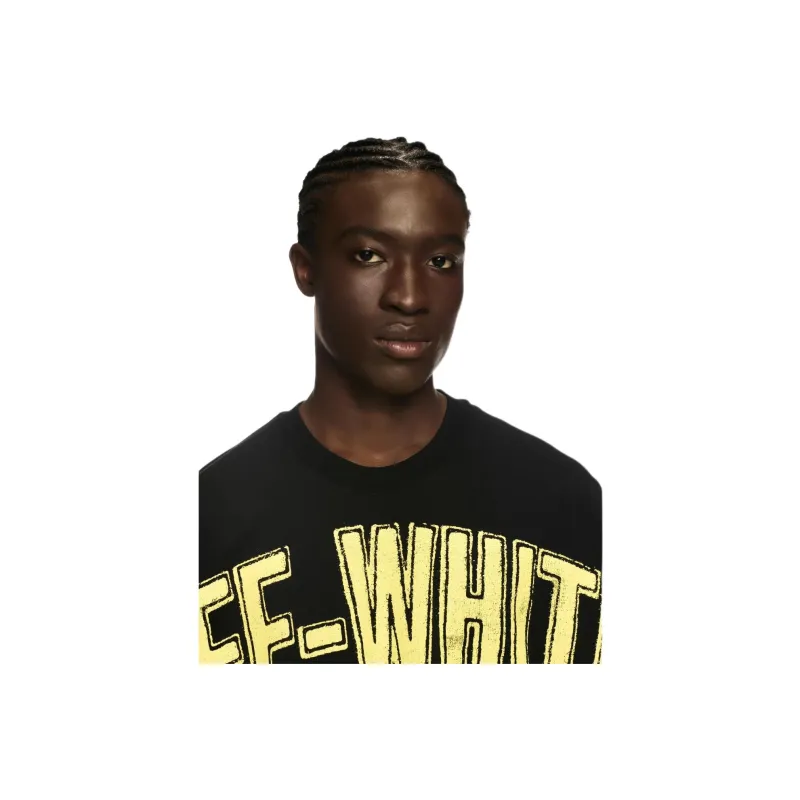 OFF WHITE Fresco Star Oversized T Shirt-4