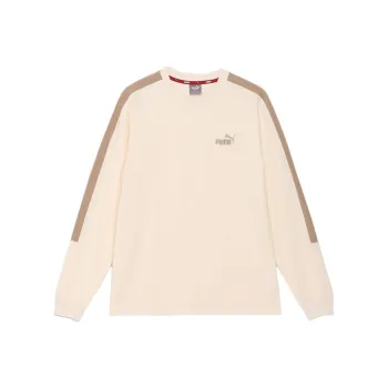 PUMA CORE HERITAGE FW24 T Shirt Men's High Mountain Accumulated Snow Color