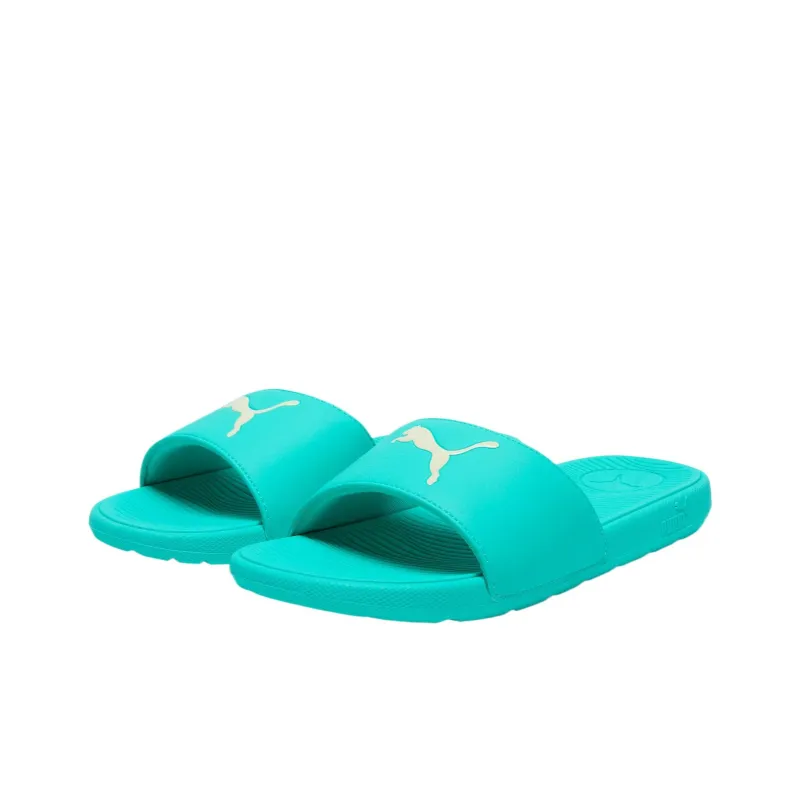 PUMA Cool Cat 2.0 Slip Resistant Slide Slippers Women's Blue-2