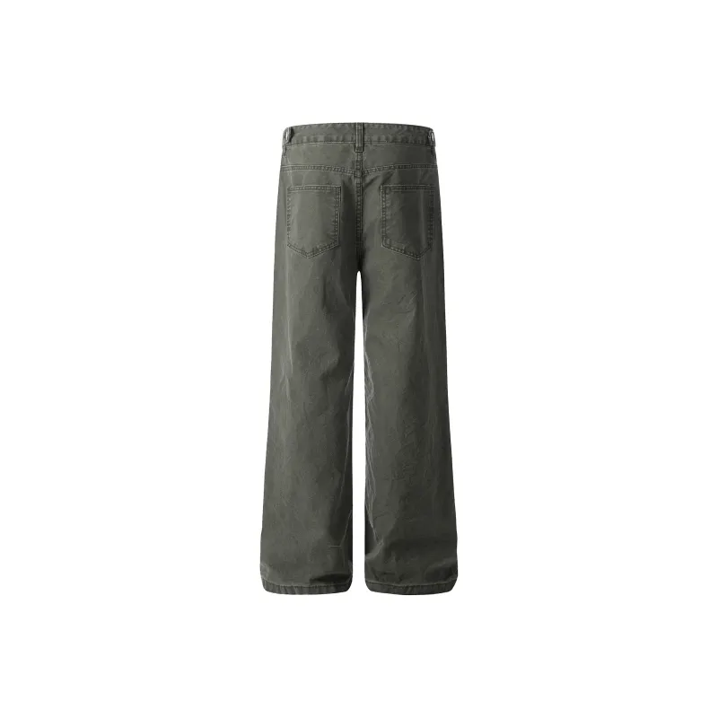 MT99 Casual Pants Unisex Army Green-1