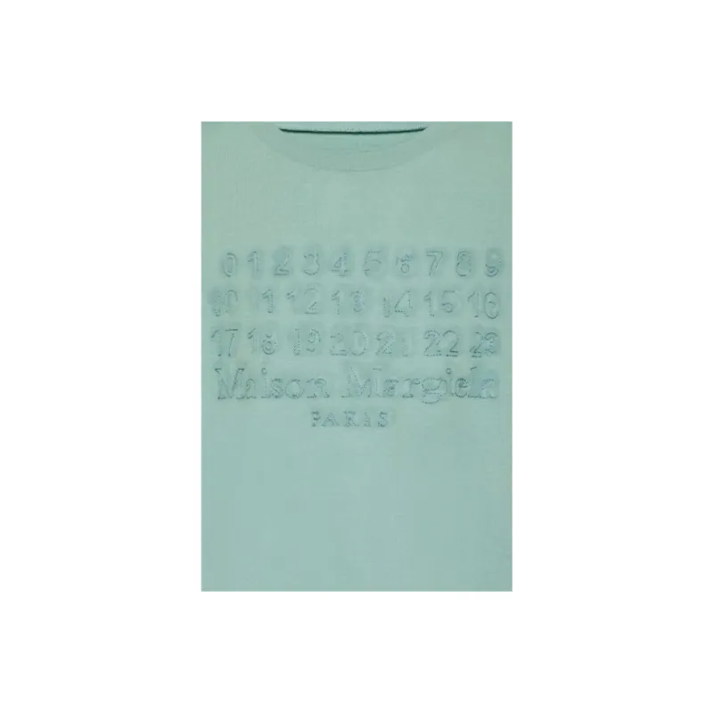 Maison Margiela Numbers Motif Crewneck T Shirt-2