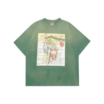 SAINT Mxxxxxx X Cactus Plant Flea Market Graphic print T shirt