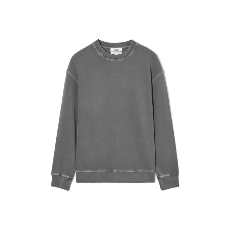 COS Sweatshirts Men Black Gray Color-0