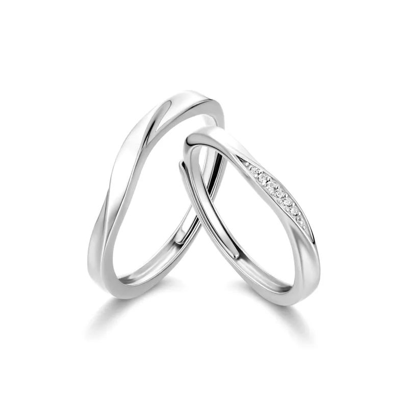 ZHENJIUJIU Silver 925 Rings Unisex-0