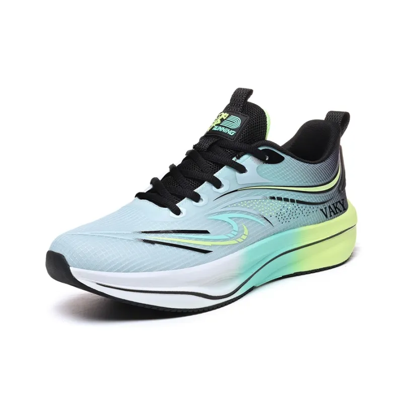 VAKY Cushioning, Slip Resistant, And Abrasion Resistant Low Top Carbon Plate Casual Running Shoes Unisex-1