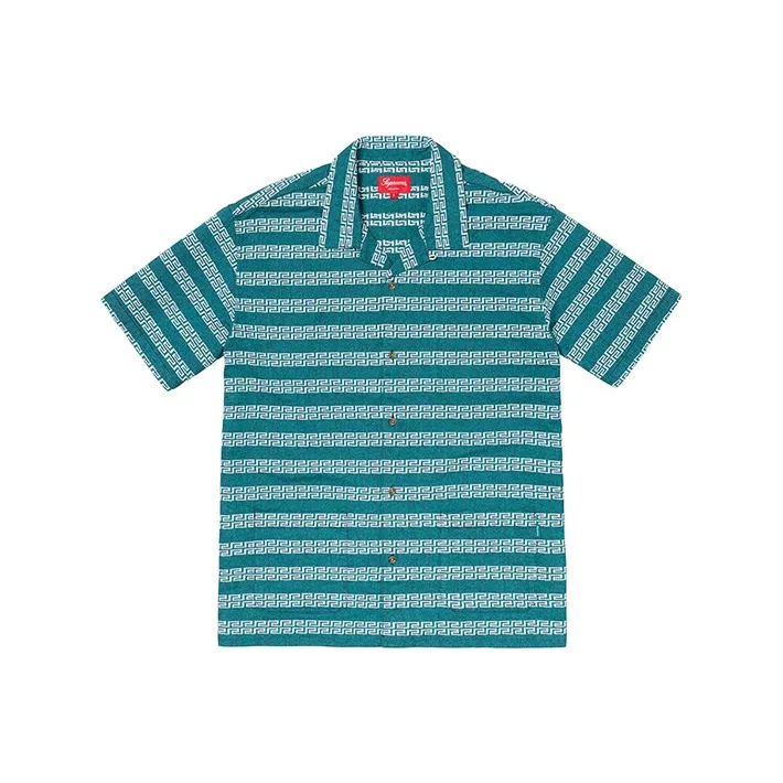 Supreme Key Stripe S/S Shirt-0