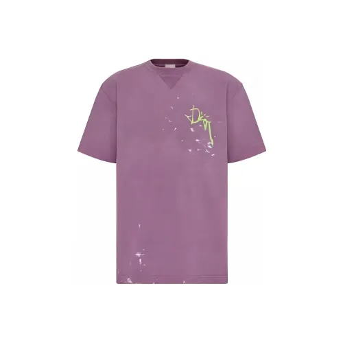 DIOR x Travis Scott Dior X Cactus Jack T Shirt Men's Pink Purple