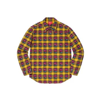 Supreme Rose Buffalo Plaid Shirt