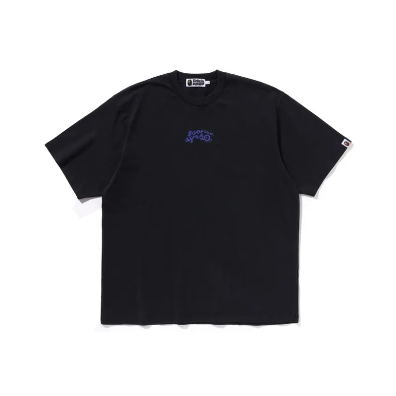 A BATHING APE ® Logo print T shirt-0