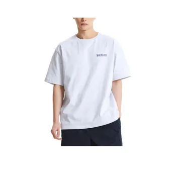 New Balance UNI FLYING Boston T Shirt Unisex 16 Light Gray