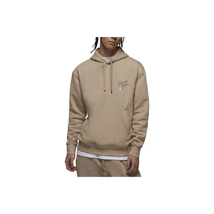 Jordan Flight Sweatshirts Men Khaki-0