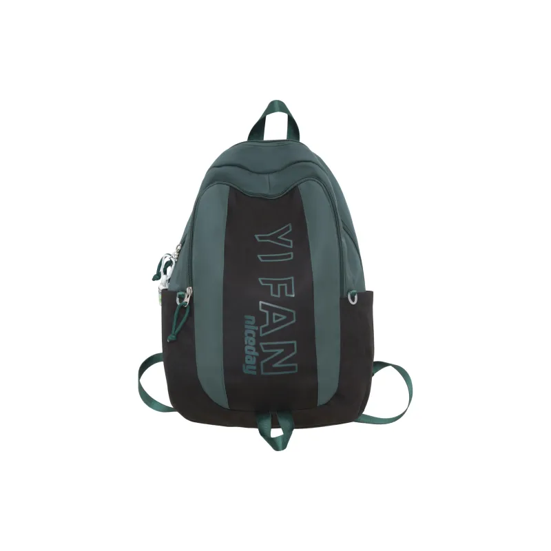 H YXIANG Nylon Backpack Unisex Multicolor-2
