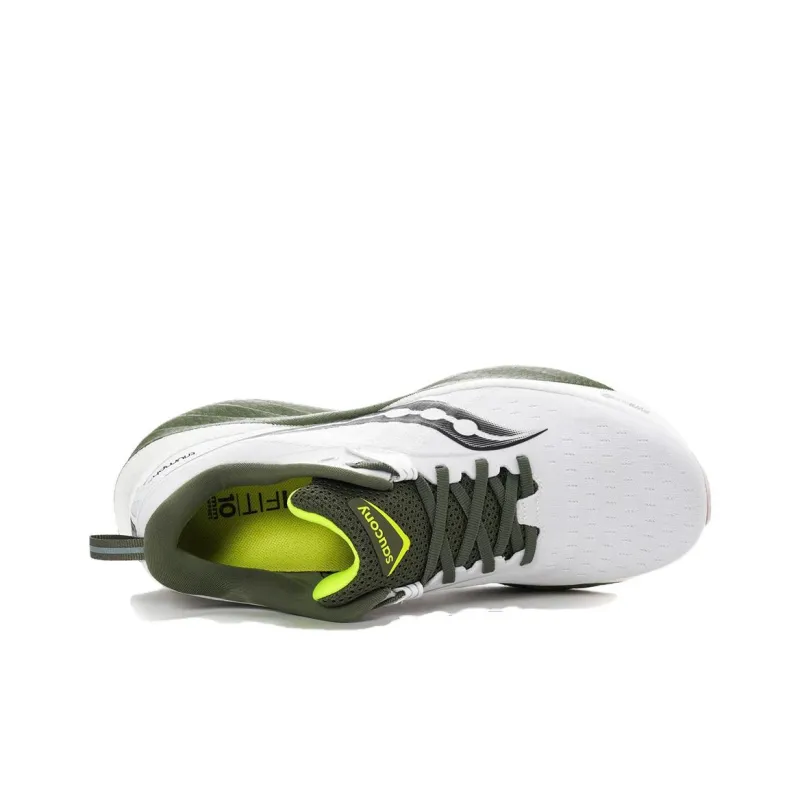 Saucony Triumph 22 White Olivine-4
